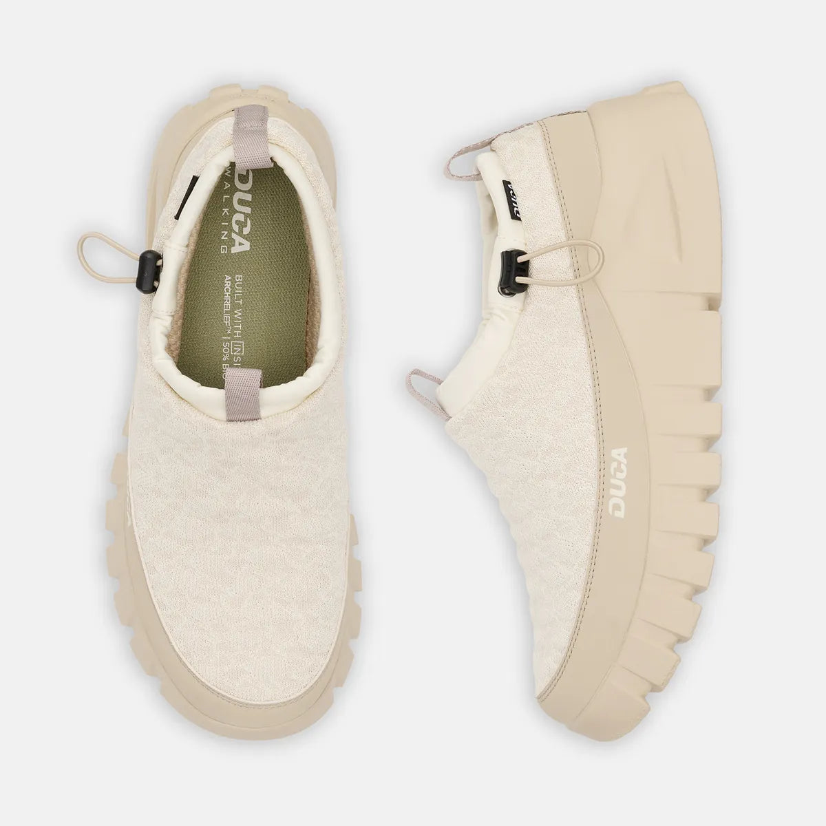 Sidestep M - Cream/Brown Rice