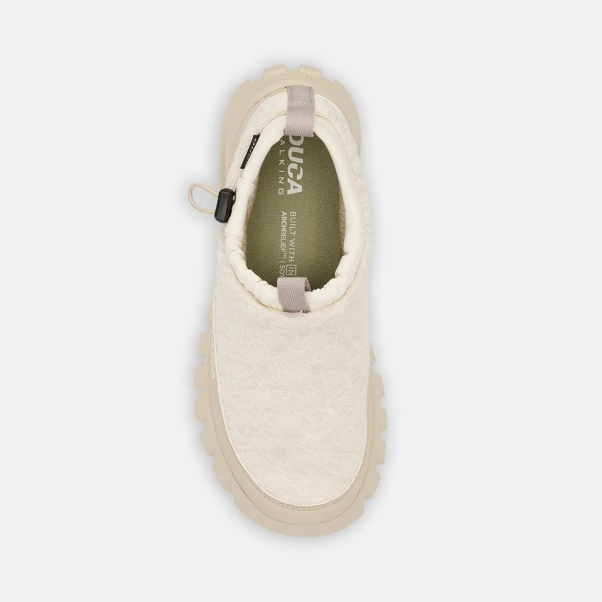 Sidestep W - Cream/Brown Rice